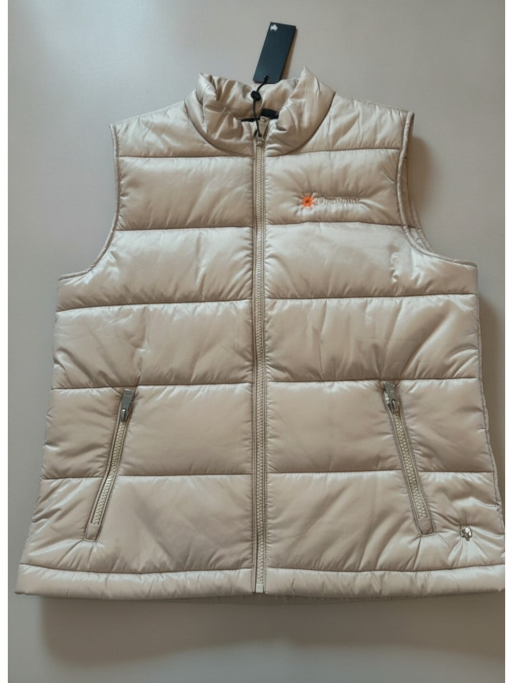 Greyson Aries Channel Golf Vest Women's Champagne M